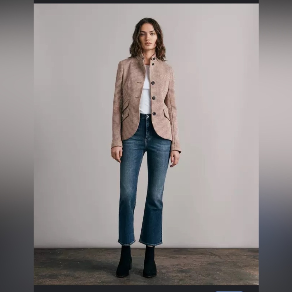 Rag & Bone Slade Brown Geo Blazer-Size 12